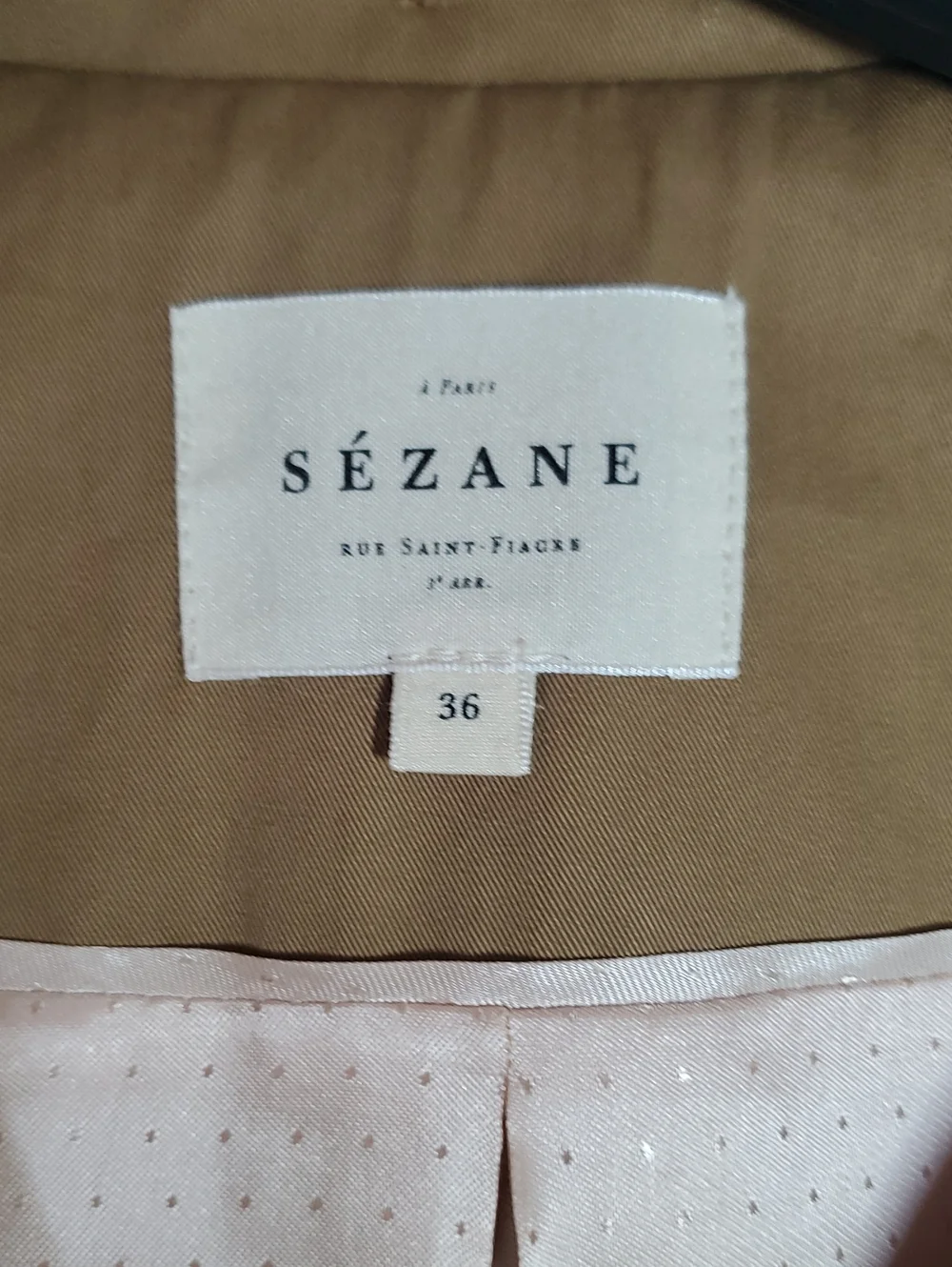 Sezane Alfred Coat - Picture 2 of 6